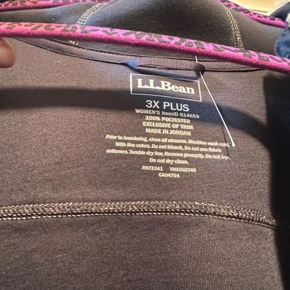 LL Bean Winter Coat 3x - Picture 4 of 5